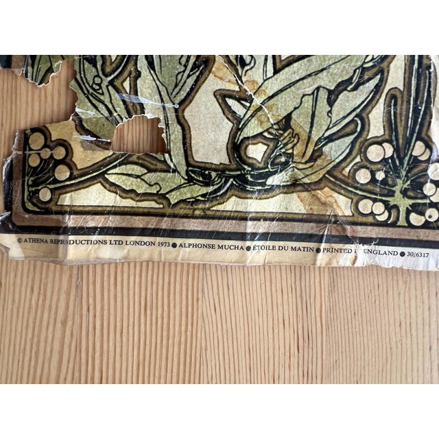 Posters after Alphonse Mucha from Athena Reproductions Ltd. London, 1973, Set of 3 For Sale - Image 4 of 12