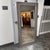 Design Plus Gallery presents a Rustic Wood Framed Floor Mirror. This oversized rectangular mirror showcases a wide wood...