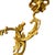 Large French Louis XV Style Rococo Revival Gilt Bronze Wall Sconces, 1880s, Set of 2 For Sale - Image 6 of 8