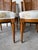 Vintage French Louis XVI Style Cane Back Dining Chairs – Set of 4 For Sale - Image 9 of 12