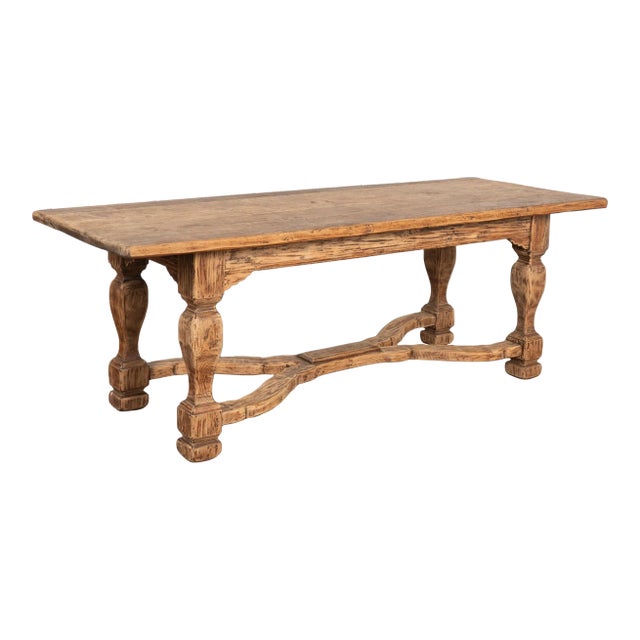 French Oak Library Table Dining Table, Circa 1820-40 For Sale
