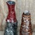 Late 20th Century Vintage Boho Signed Hand Made Studio Pottery Vases - a Pair For Sale - Image 5 of 12