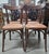 Wood Vintage Bentwood Chairs with Black Lyre-Shaped Backrest, 1930s, Set of 6 For Sale - Image 7 of 10