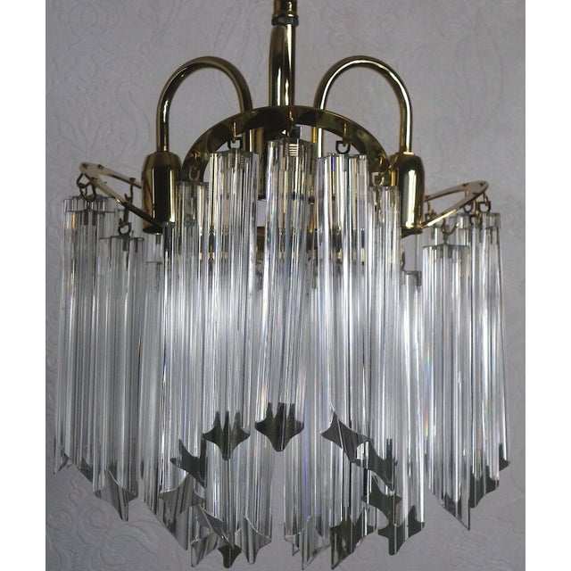 Italian Venini Murano Glass Chandeliers, 1970s For Sale - Image 11 of 11