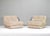 Beige Nuvolone Lounge Chairs by Rino Maturi for Mimo Padova, Italy, 1970, Set of 2 For Sale - Image 8 of 18