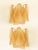 Contemporary Modern Gold "Granigli" "Rondini" Murano Glass Wall sconces.Set of Two. For Sale - Image 10 of 10