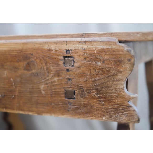 Early 19th Century Swedish Single Drawer Table For Sale - Image 4 of 7