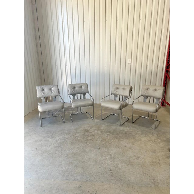 Designed by Guido Faleschini for i4 Mariani and produced in Italy for the Pace Collection, the Tucroma chair has become...