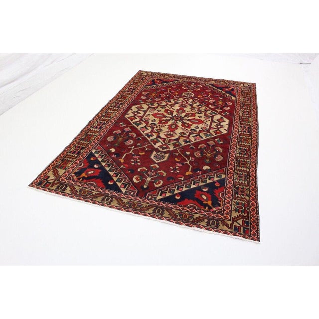 Middle Eastern Hand-Knotted Rug For Sale - Image 3 of 9
