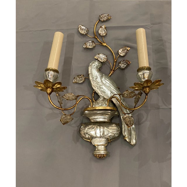 1940’s French Bird Sconces - A Pair For Sale In New York - Image 6 of 6