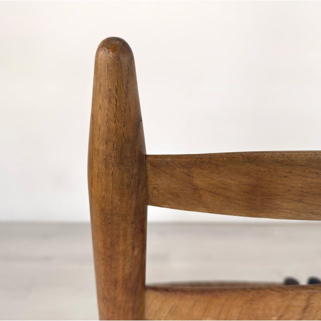 Brown French Farmhouse Dining Chairs – Set of 4 For Sale - Image 8 of 12
