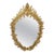 Unique Italian Carved Giltwood Mirror For Sale
