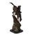 Metal Bronze "The Mountain Man" Statue After Remington, Signed - 28" H For Sale - Image 7 of 10