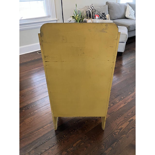 American Early 20th‑Century Painted Display Cabinet — Bruce Bennett Co., New London, Ct For Sale - Image 3 of 8
