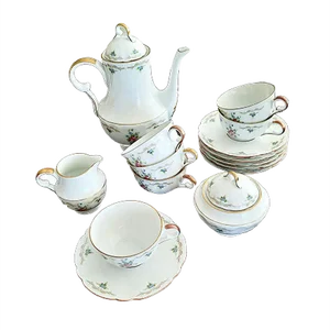 Coffee Set from CH Field Haviland, 1970s, Set of 17