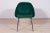 Green Set of Small Chrome and Fabric Armchairs, 1960s For Sale - Image 8 of 17