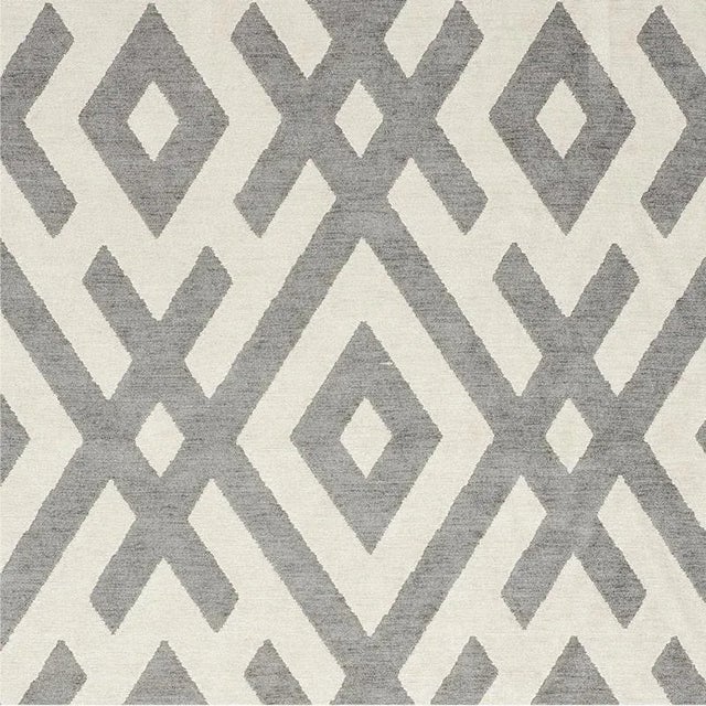 Schumacher Equix Fabric in Charcoal For Sale