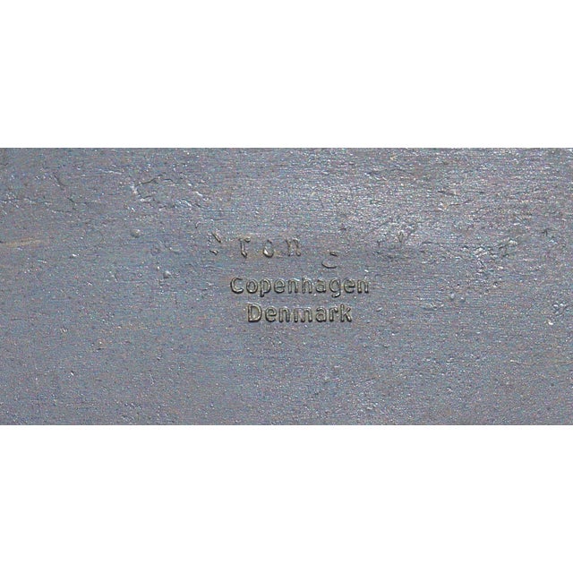 Antique Danish Bronze Lidded Box-Battle of Lyndanisse For Sale - Image 11 of 11