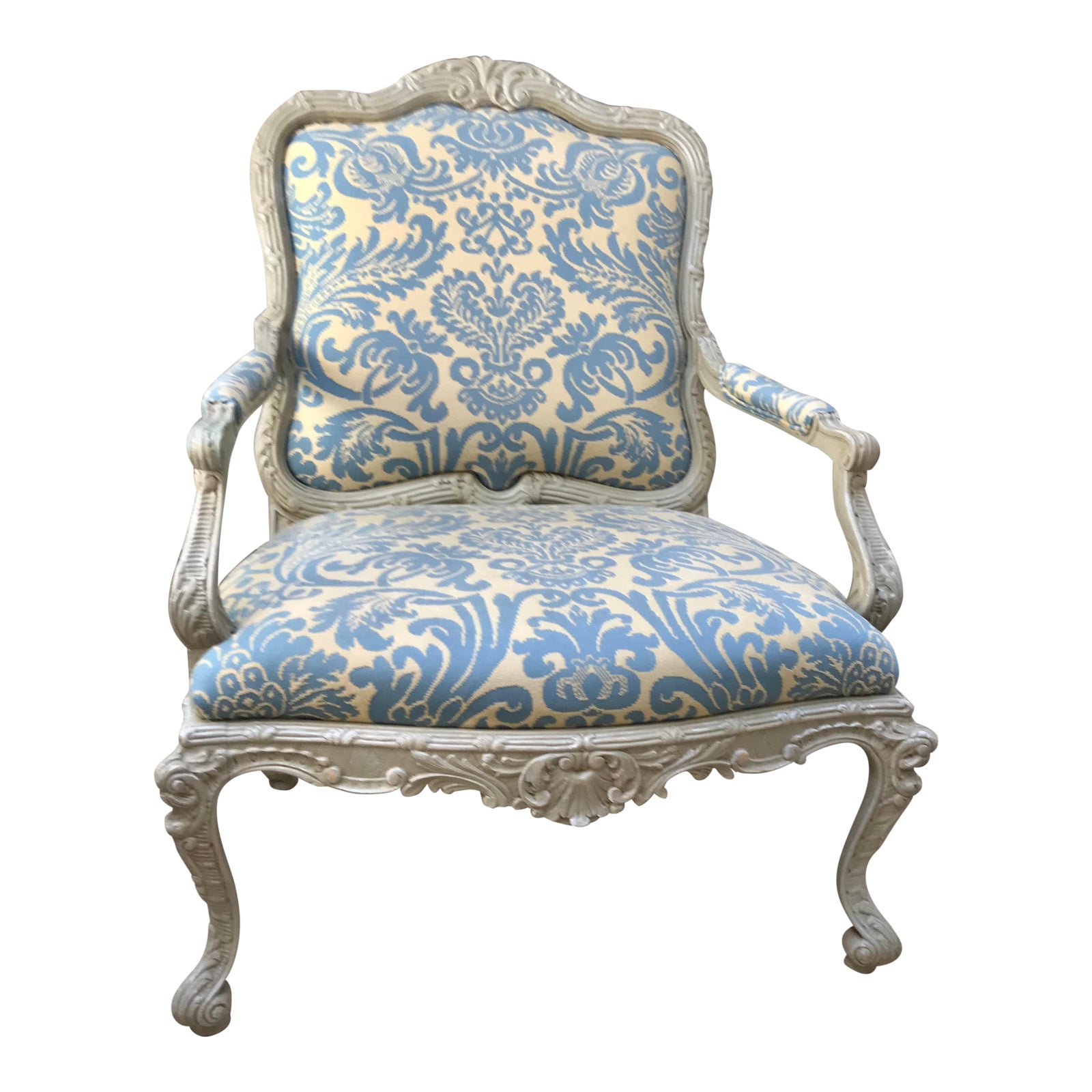 French Rococo Style Chair | Chairish