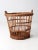 This vintage wicker basket is both functional and beautiful. Use it for storage, laundry, or as a decorative piece. Its...