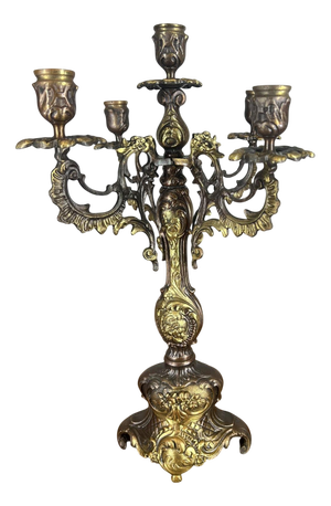 Vintage French Style Ornate Decorative Candleholder