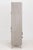 Gray Art Deco Style Gray Patinated Metal Display Cabinet For Sale - Image 8 of 9