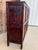 Vintage Tibetan Polychrome Painted Cabinet With Animal and Floral Panels For Sale - Image 9 of 12