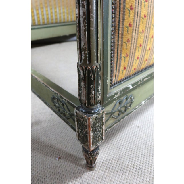 Directoire Bed in Painted Wood For Sale - Image 3 of 11