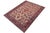 This beautiful, handmade Oriental area rug features an elegant ivory field filled with intricate floral motifs and a...