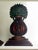 A pair of matching dummy board urns with foliage. The exact date of creation is unknown, but I believe these to be...