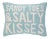 Sandy Toes & Salty Kisses Hook Pillow, 12" x 16" For Sale