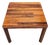1980s Rosewood Side Table For Sale