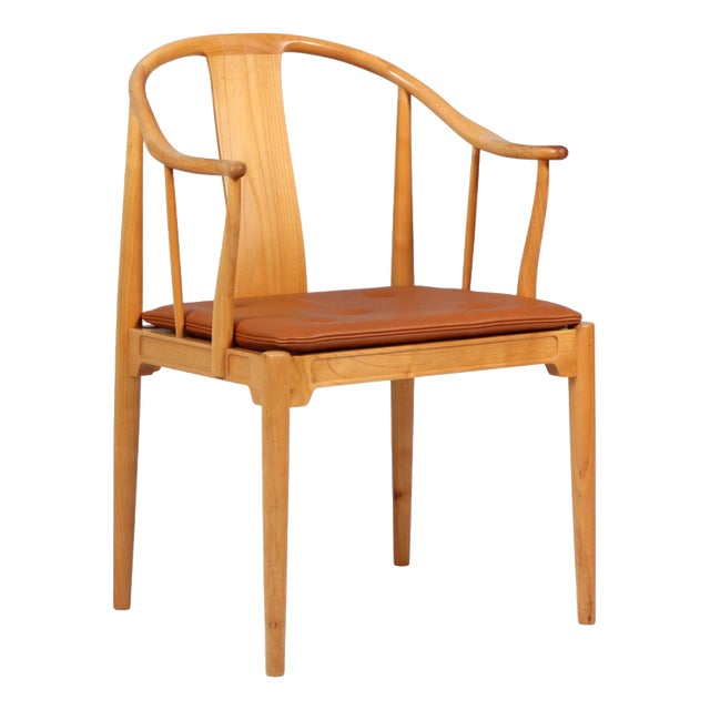 Vintage Chinese Chair by Hans J. Wegner for Fritz Hansen For Sale