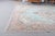 Versatile Vintage Hand-Knotted Light Blue Turkish Medallion Wool Rug - 6.9 X 10 Ft For Sale - Image 4 of 10