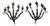 Wrought Iron Wall Lights, Set of 2 For Sale