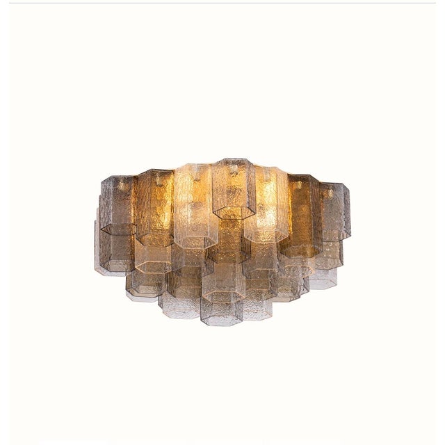 Metal Helsinki Semi Flush by Corbett Lighting For Sale - Image 7 of 8
