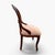 Victorian Victorian Balloon Back Chair • Antique Mahogany Side Chair For Sale - Image 3 of 9