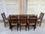 Antique English Oak Refectory Dining Table Jacobean Double Leaf 10 Ft. C1930 For Sale - Image 16 of 18