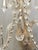 Glass Theresian Wall Lamps with Crystal Trimmings, Set of 2 For Sale - Image 7 of 11