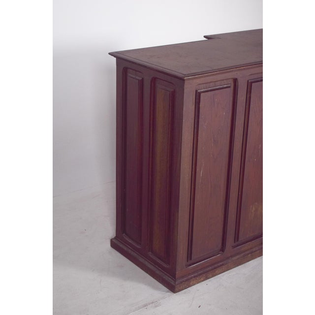 Mid-Century Modern Portuguese Wooden Bar Cabinet, 1970s For Sale - Image 3 of 9