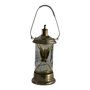 Vintage Eagle Decanter Musical Barware Kitschy Retro Americana Patriotic Bicentennial