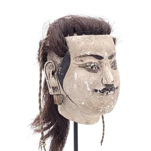 Southeast Asian Puppet Head, Circa 1880