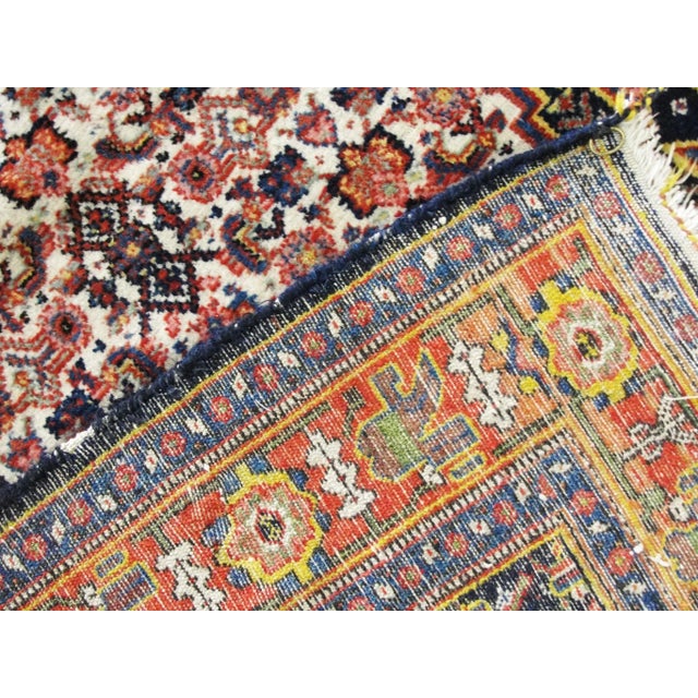Fine Antique Persian Senneh Rug, C-1900's For Sale - Image 4 of 9