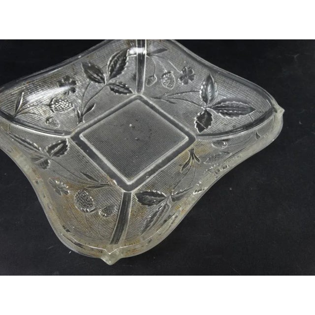 1950s Art Deco Bowl attributed to Hortensja Glassworks, 1950s For Sale - Image 5 of 6