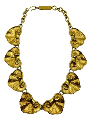 1970s Yves Saint Laurent Signed and Numbered Runway Necklace