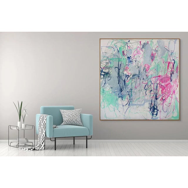 Acrylic, Oil stick and Pastel on canvas Edition: Unique, Unframed. This work will be shipped rolled in a tube. Poynder's...