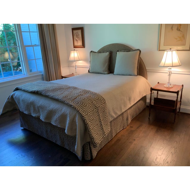 Custom Matalase - Duvet Cover & 2 Matching Euro Shams For Sale - Image 4 of 11