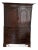 18th-Century English George II Mahogany Linen Press, C. 1750 For Sale
