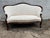 Antique Victorian Loveseat Settees Circa 19th century to early 20th century Frame is sturdy , upholstery is useable as is...