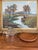 Brown Vintage Mid-Century Modern Glass and Teak Cheese Dome by Goodwood Thailand For Sale - Image 8 of 9